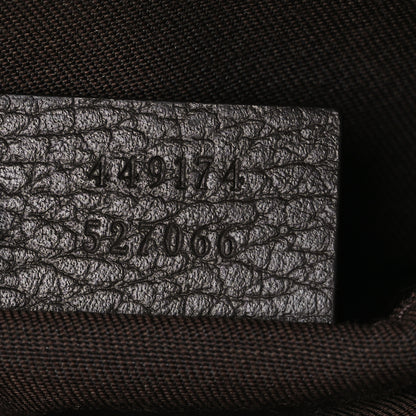 Gucci Monogram Belt Bag Dark Brown 7 of 10