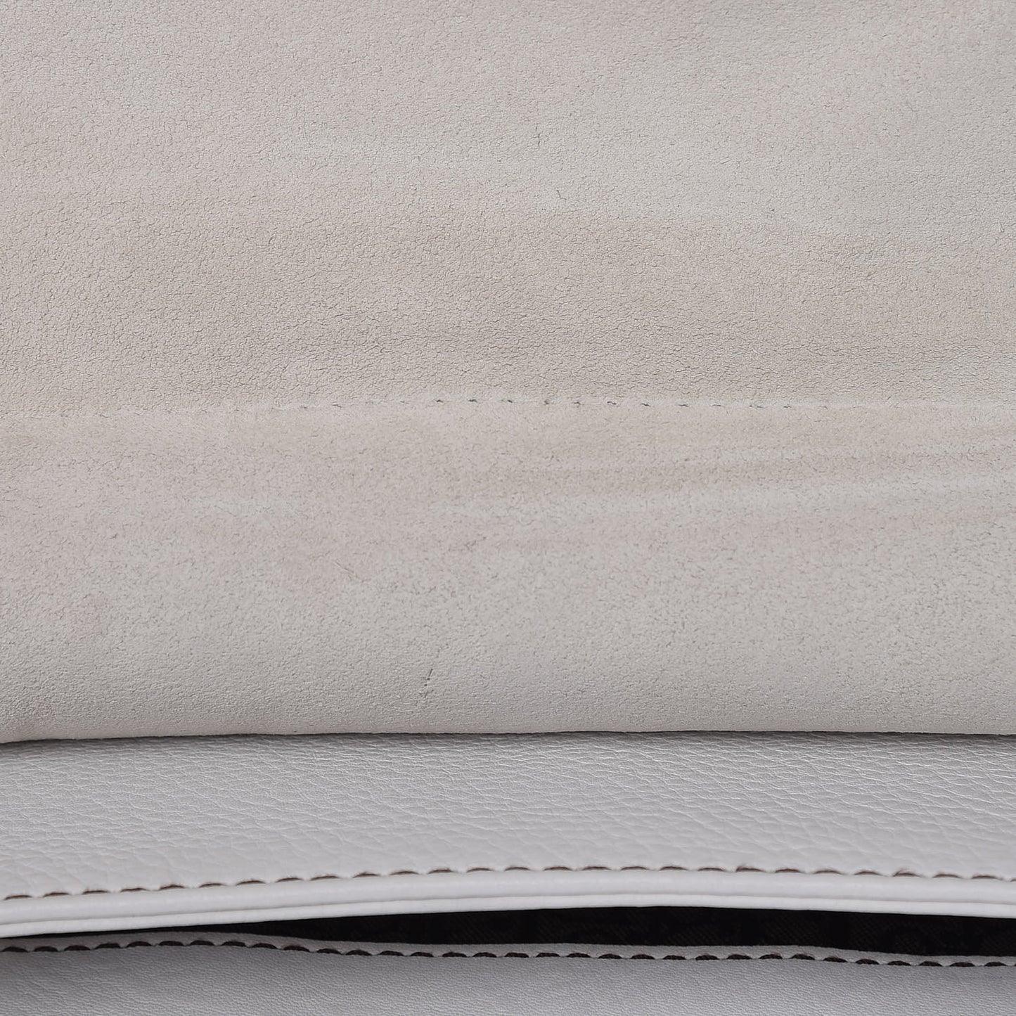 Calfskin Saddle Bag White