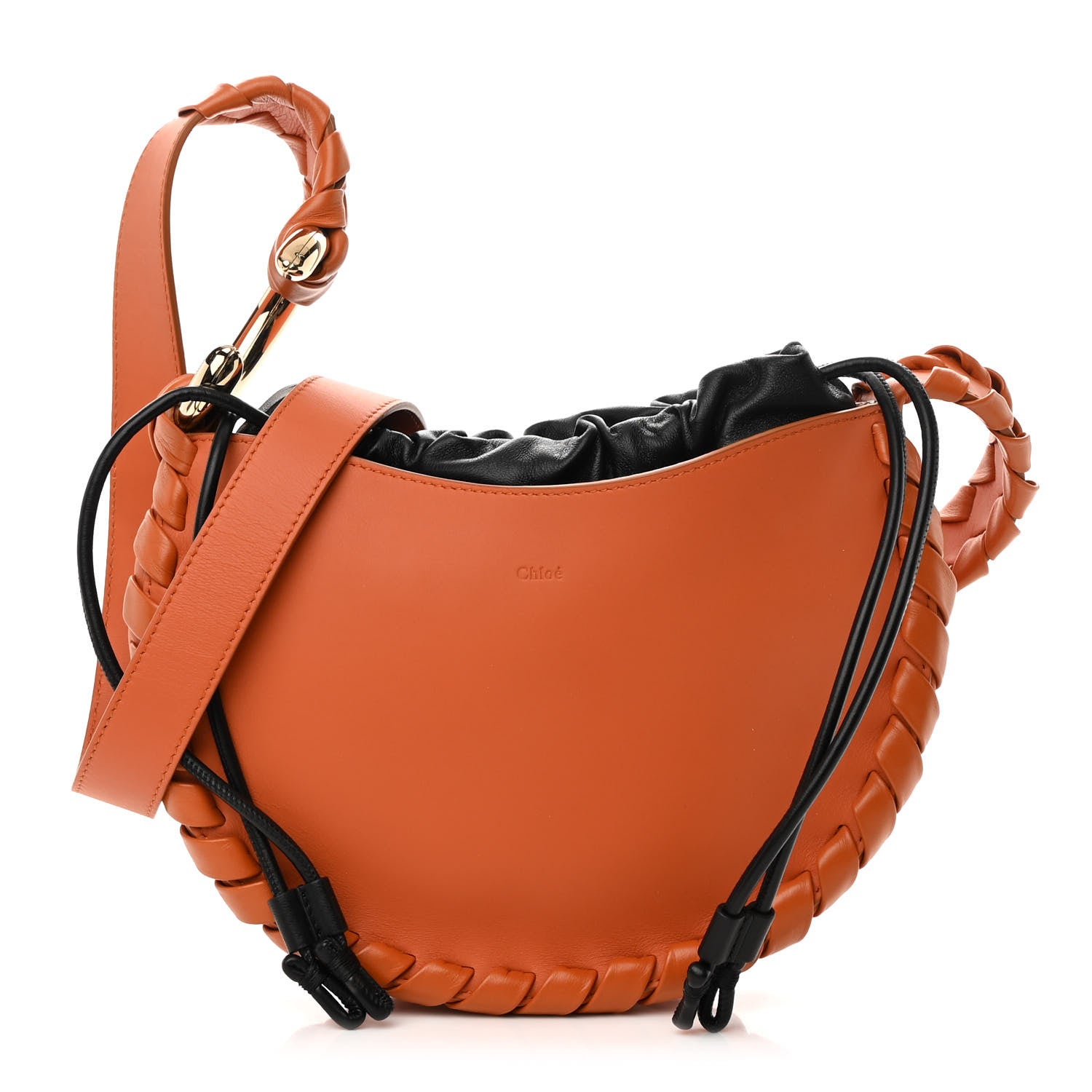 Chloe Calfskin Mate Hobo Henna Orange 1 of 17