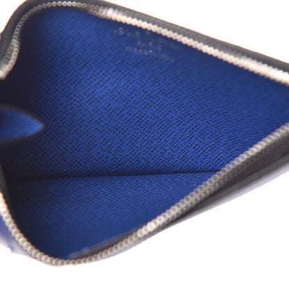 Louis Vuitton Monogram Taiga Coin Card Holder Cobalt 5 of 7