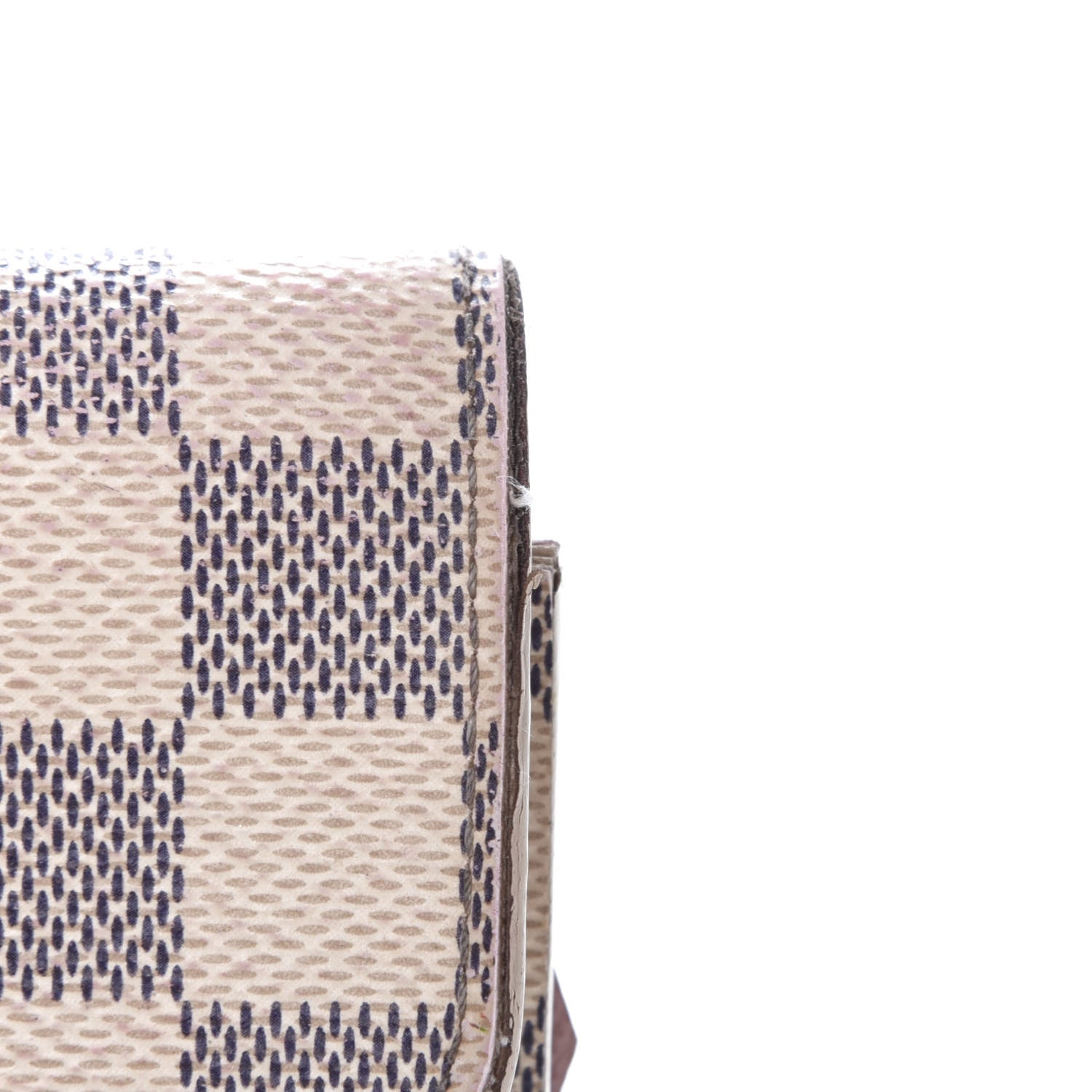 Louis Vuitton Damier Azur Emilie Wallet Rose Ballerine 13 of 16