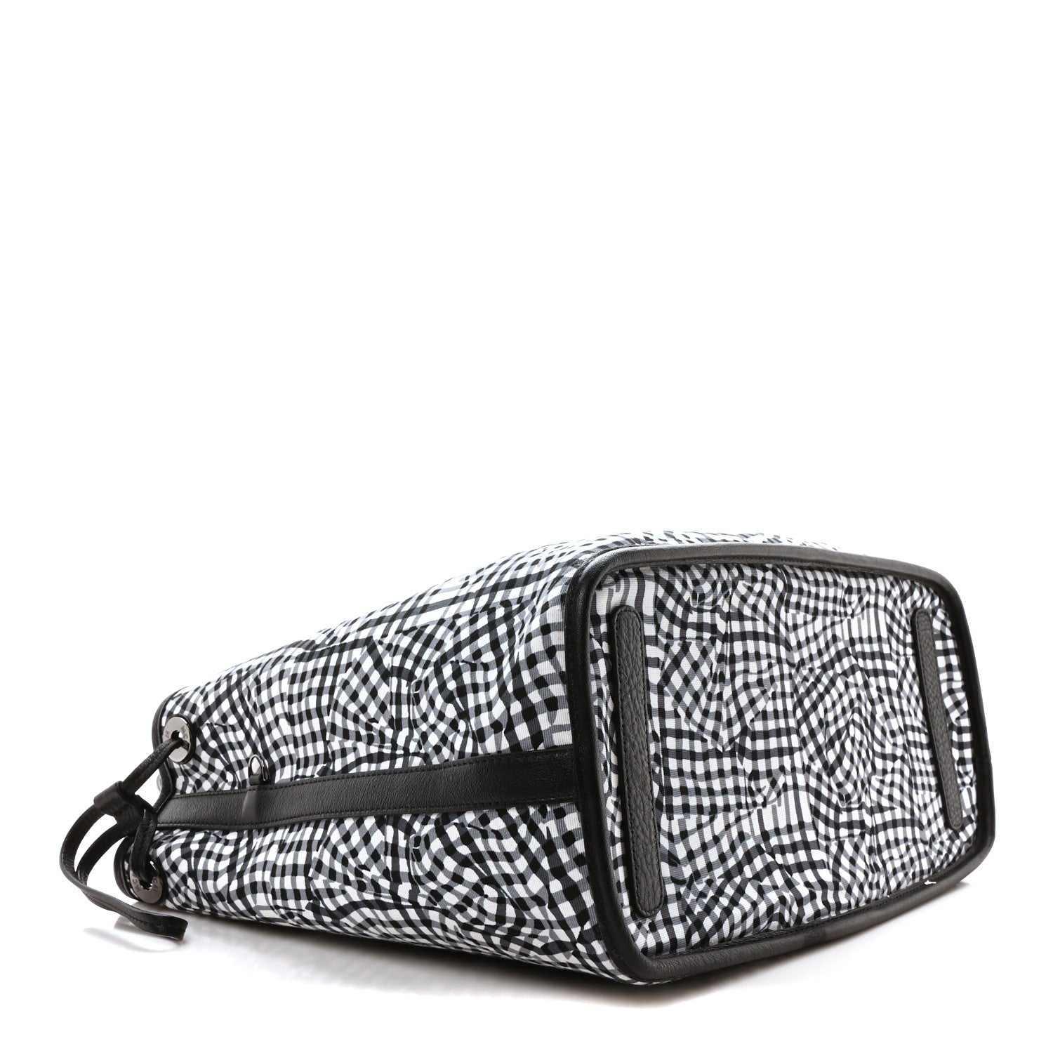 MCM Visetos Medium Liz Reversible Shopper Tote Black 14 of 17