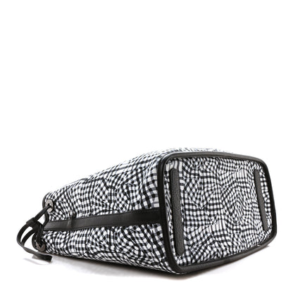 MCM Visetos Medium Liz Reversible Shopper Tote Black 14 of 17