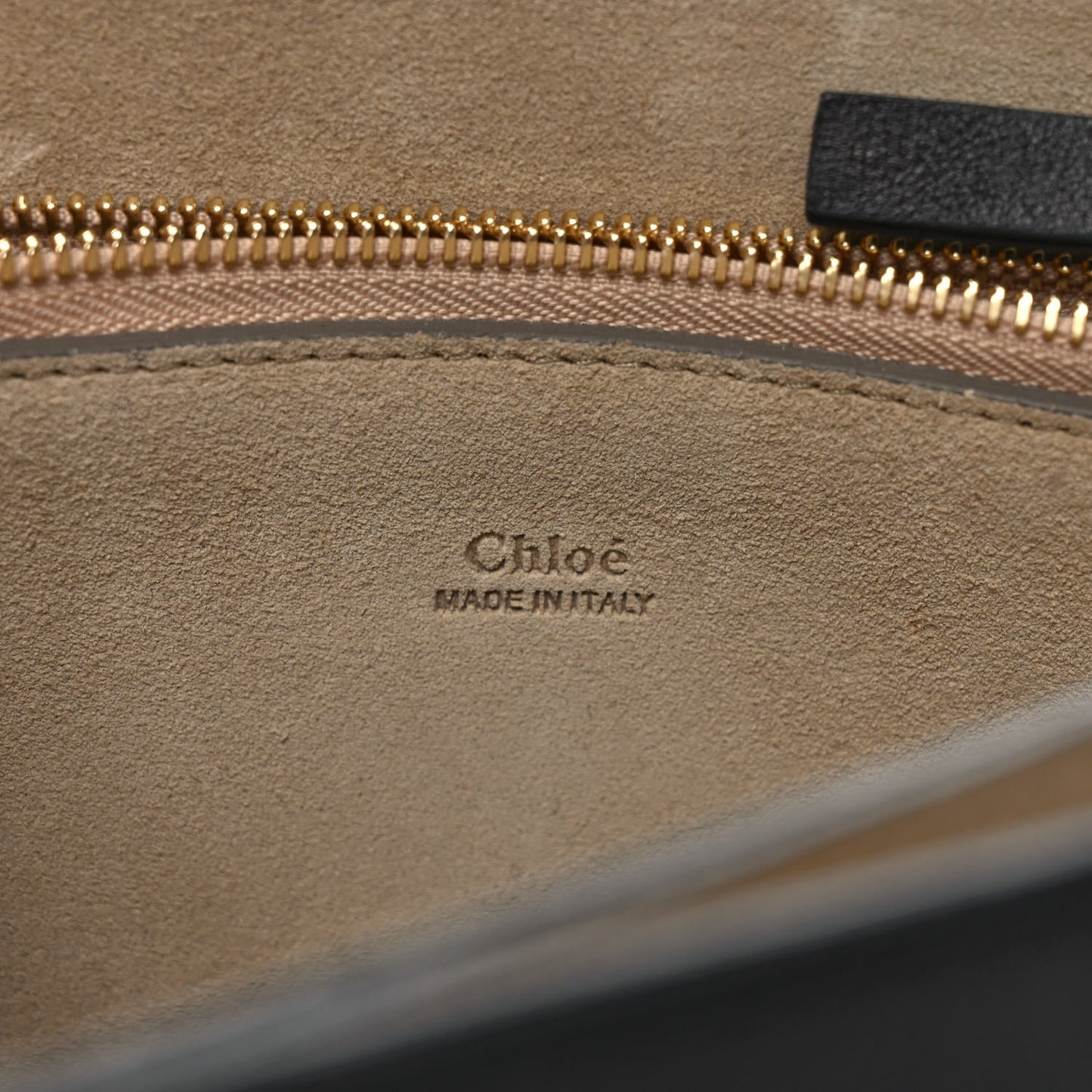 Suede Calfskin Medium Faye Shoulder Bag Black