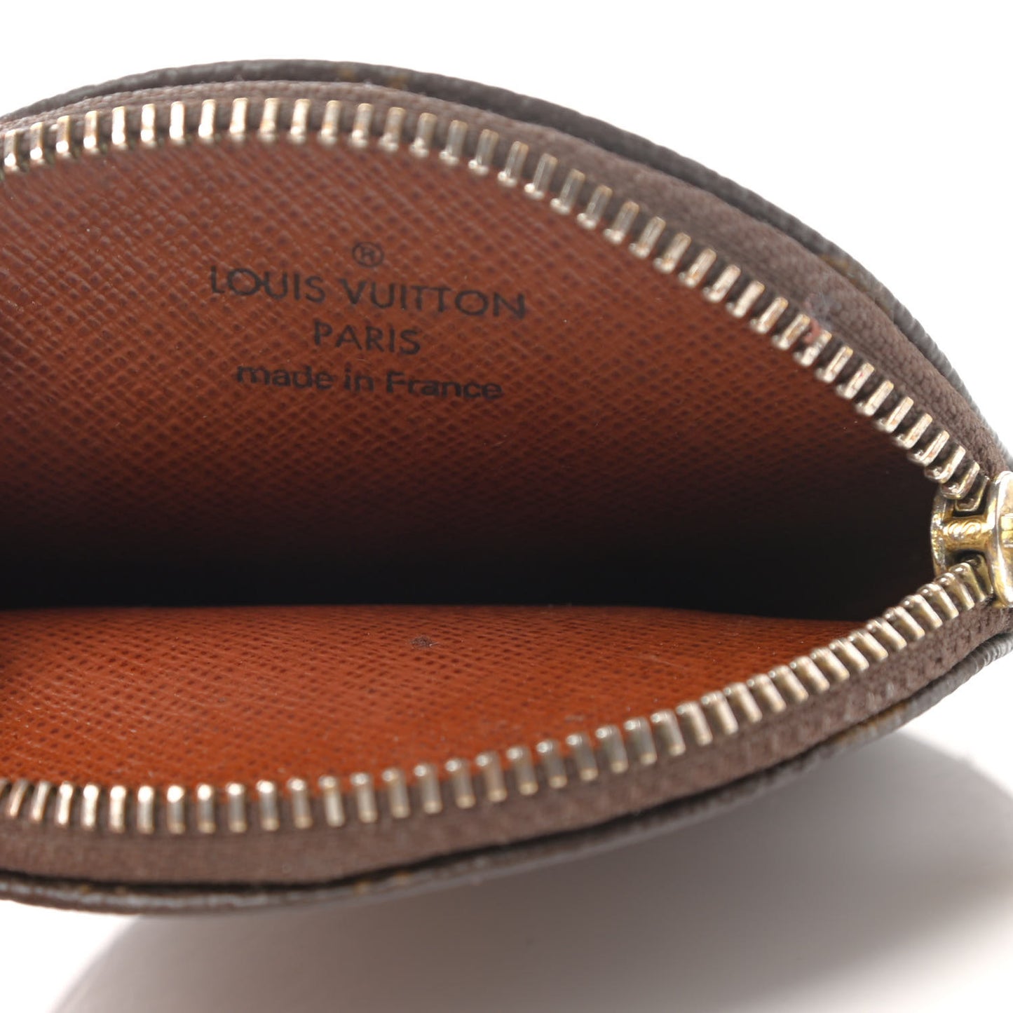 Monogram Round Coin Purse