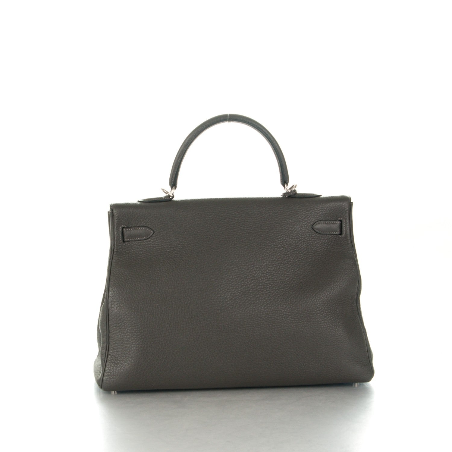 Hermes Taurillon Clemence Kelly Retourne 35 Graphite 4 of 27