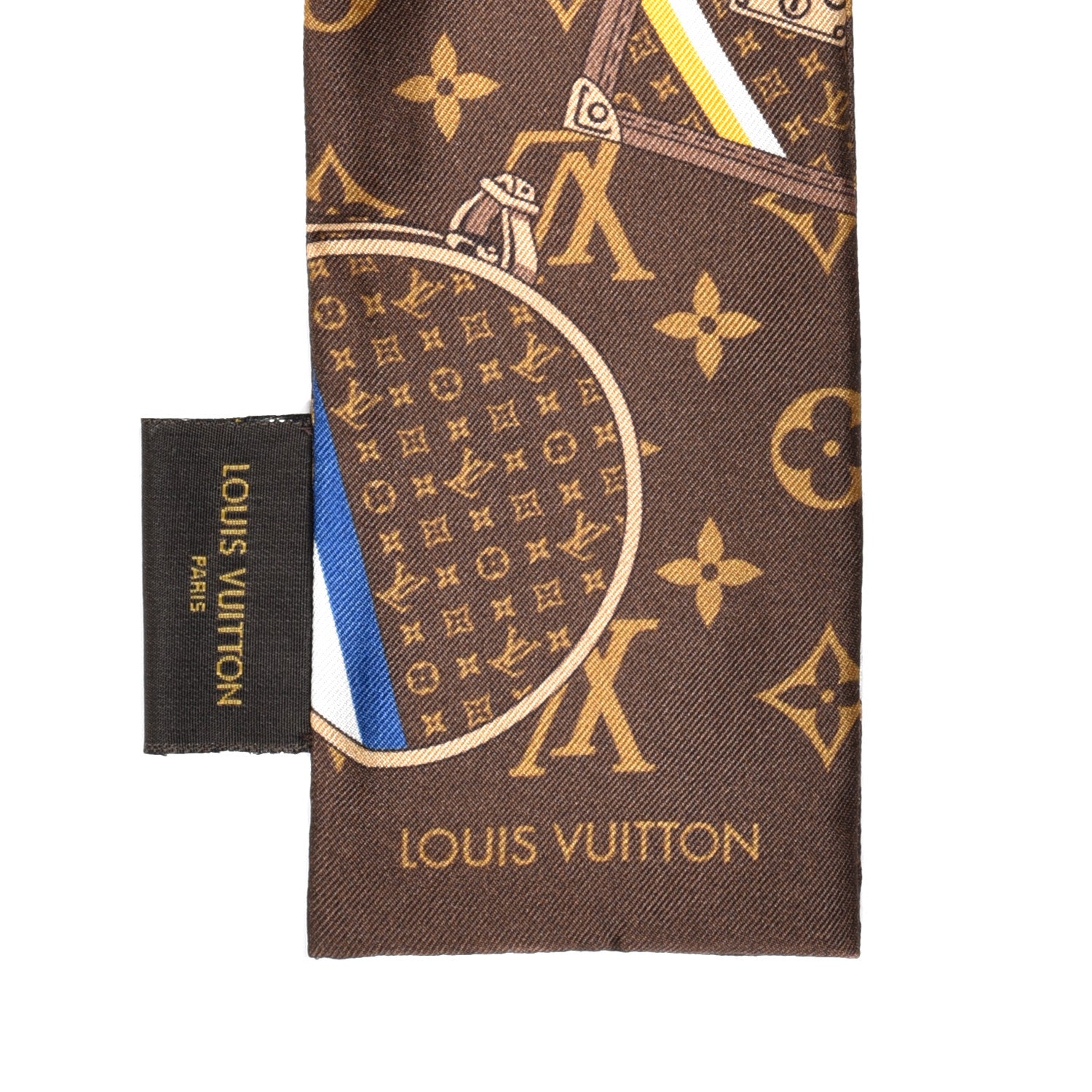 Louis Vuitton Silk Monogram Trunks Bandeau 4 of 4