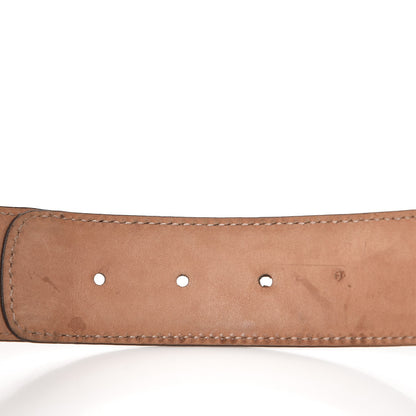 Gucci Crystal Monogram Interlocking G Belt 100 40 Dark Brown 5 of 6