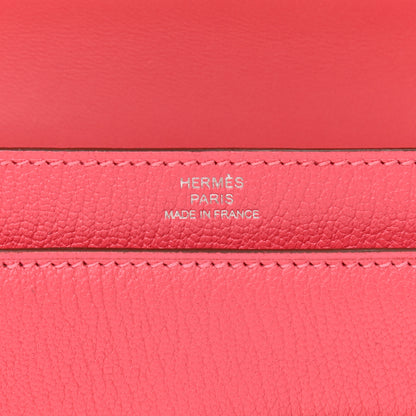 Hermes Chevre Chamkila Mini Verrou Chaine Bag Rose Lipstick 6 of 12
