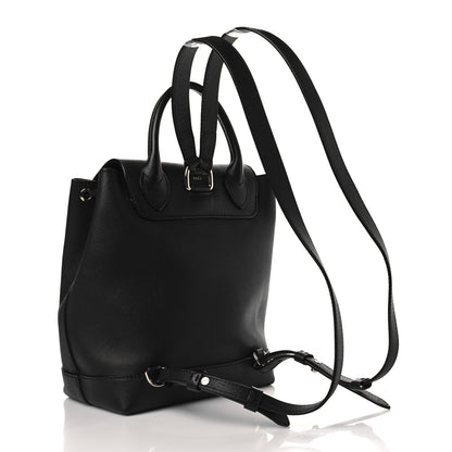 Louis Vuitton Calfskin Lockme Backpack Black 3 of 8