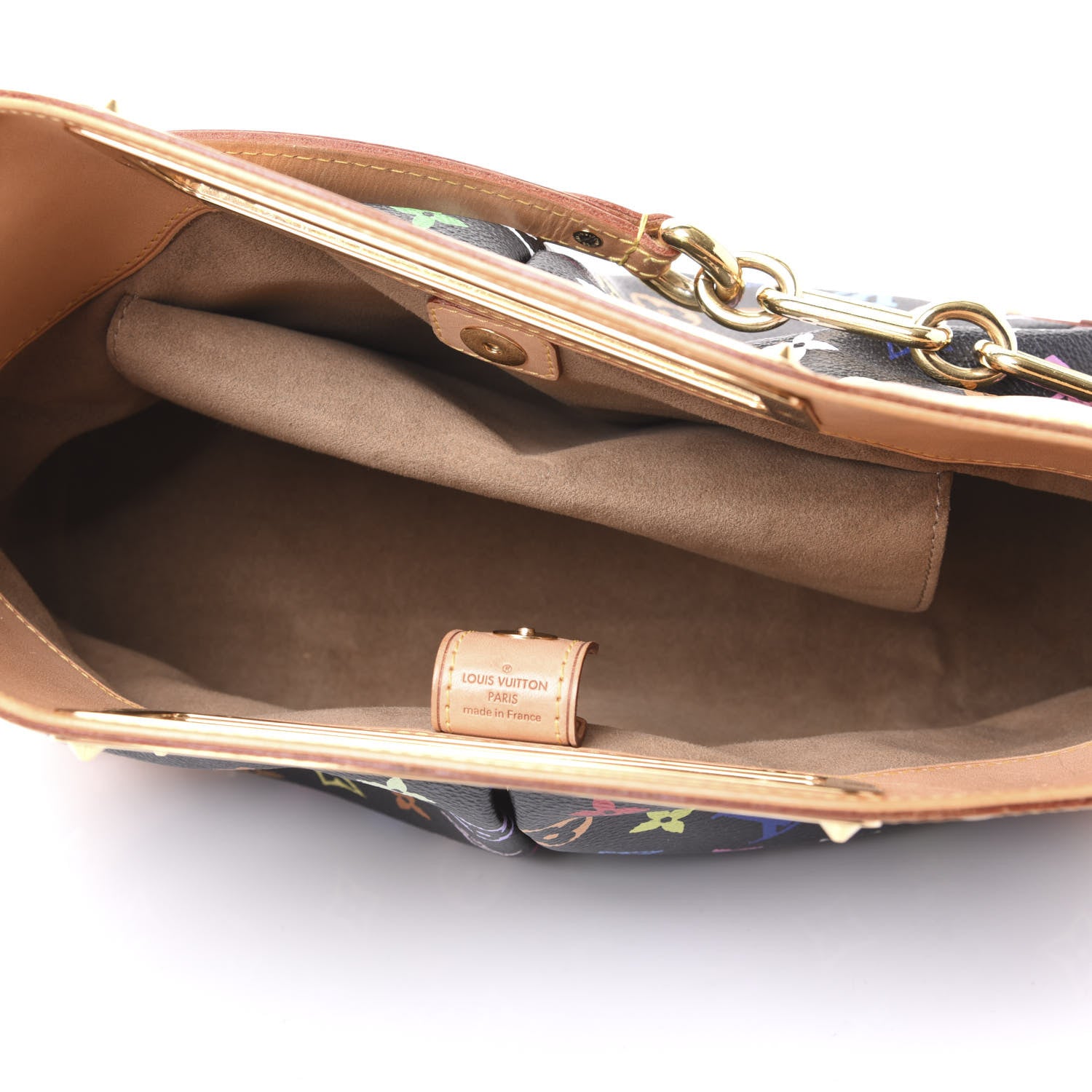 Louis Vuitton Monogram Multicolor Judy MM Black 4 of 8