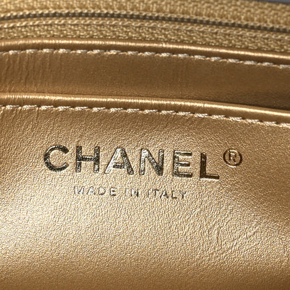 Chanel Lambskin Quilted Mini Rectangular Pearl Crush Flap Grey 6 of 8