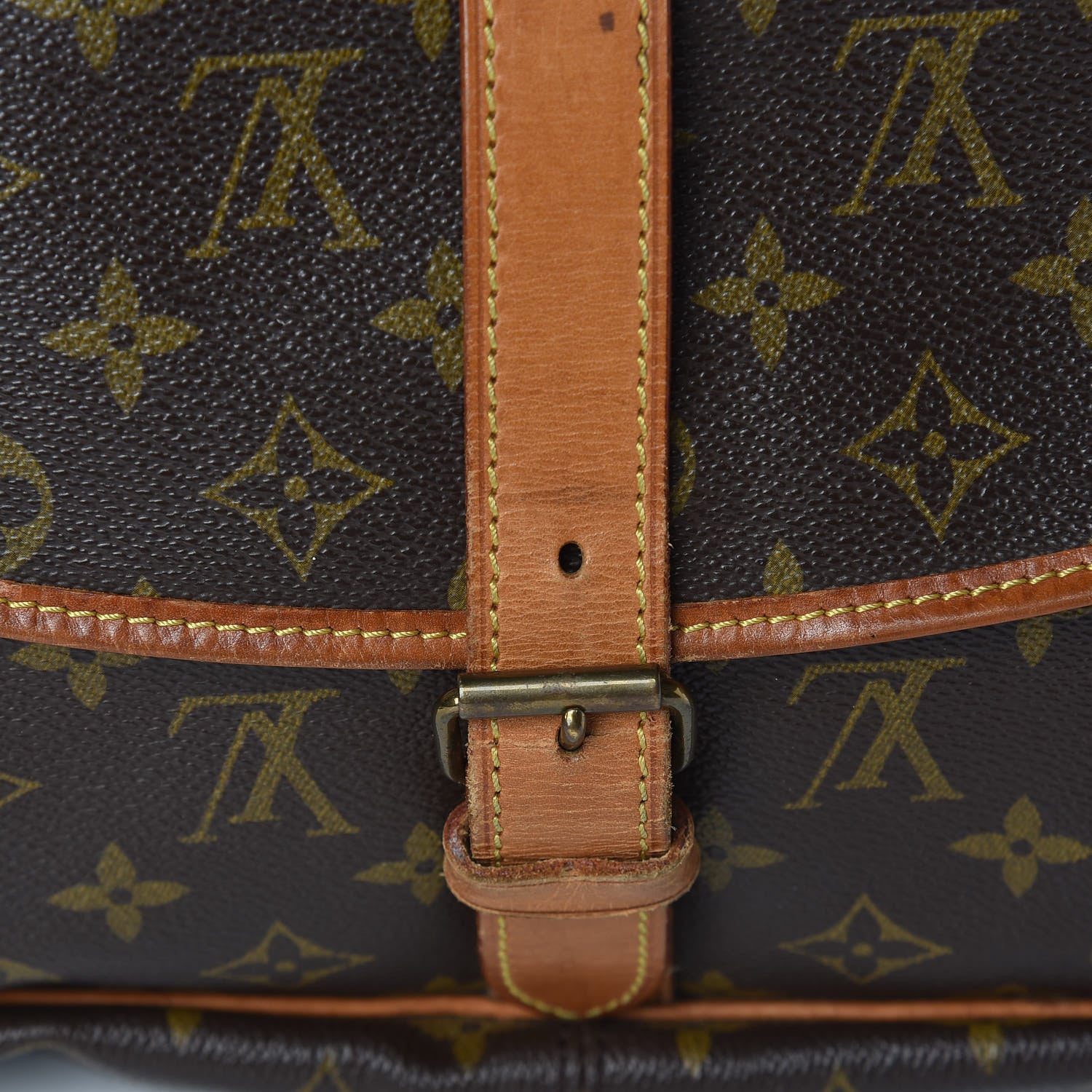 Louis Vuitton Monogram Saumur 35 10 of 11