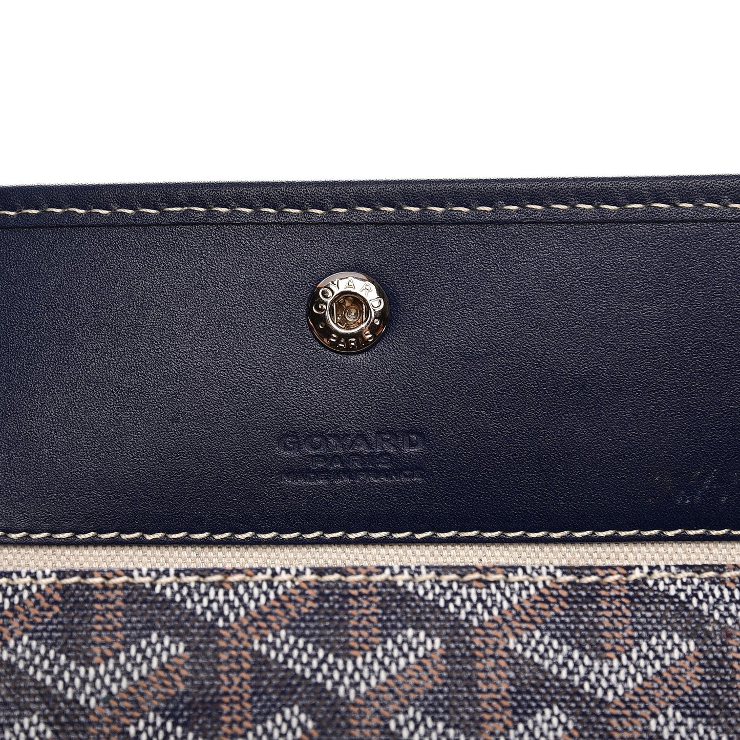Goyardine Saint Louis PM Navy