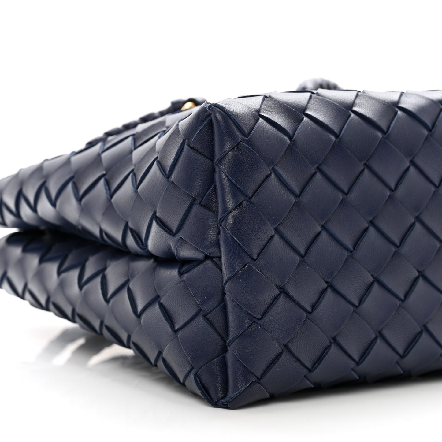 Nappa Intrecciato Small Andiamo Shoulder Bag Duke
