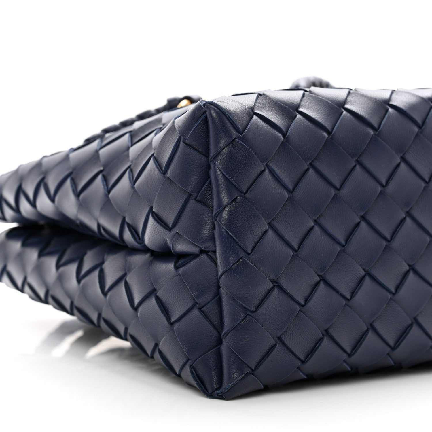 Bottega Veneta Nappa Intrecciato Small Andiamo Shoulder Bag Duke 9 of 10