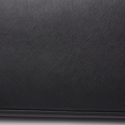 Prada Saffiano Small Galleria Double Zip Tote Black 9 of 9