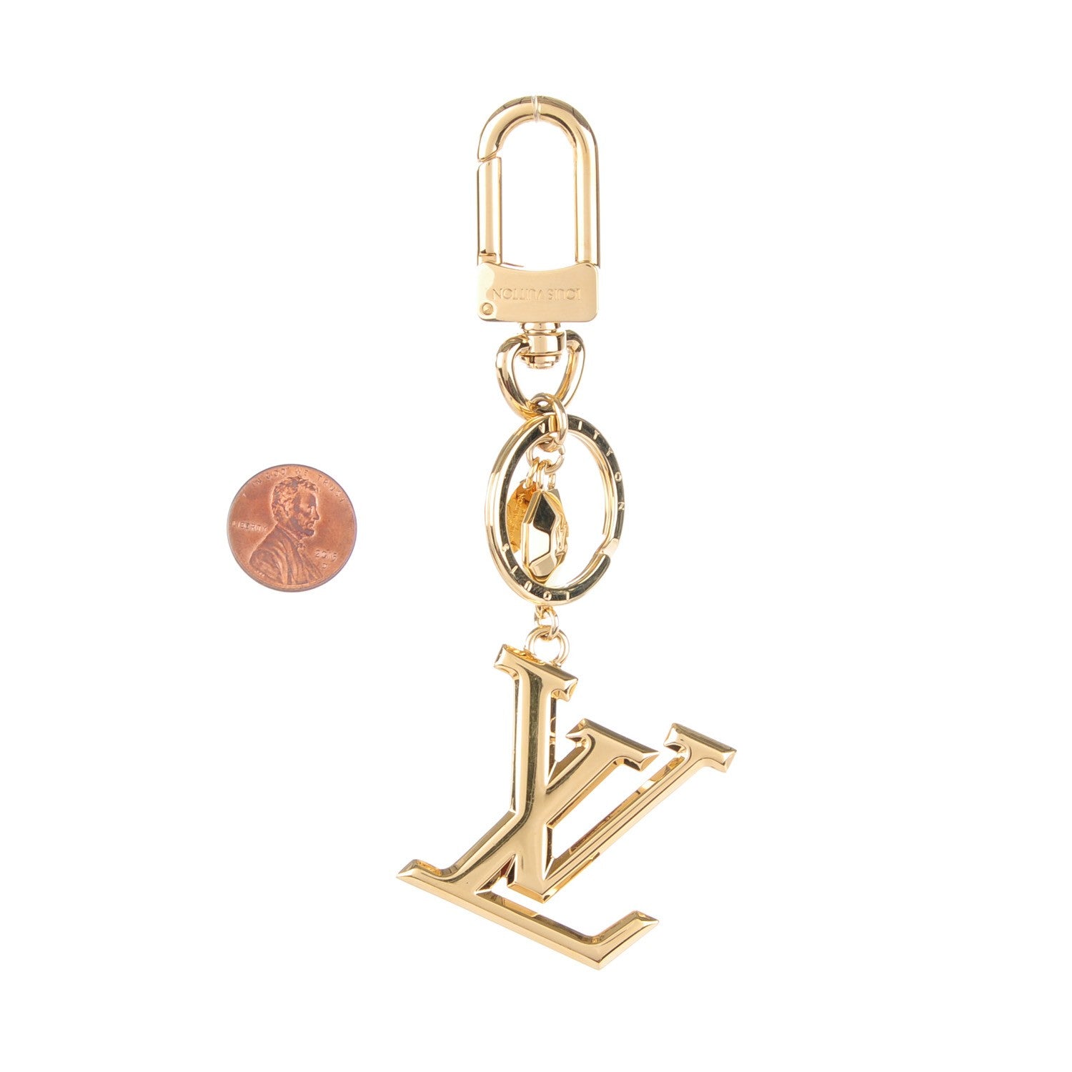 Louis Vuitton LV Facettes Key Holder Gold 2 of 6