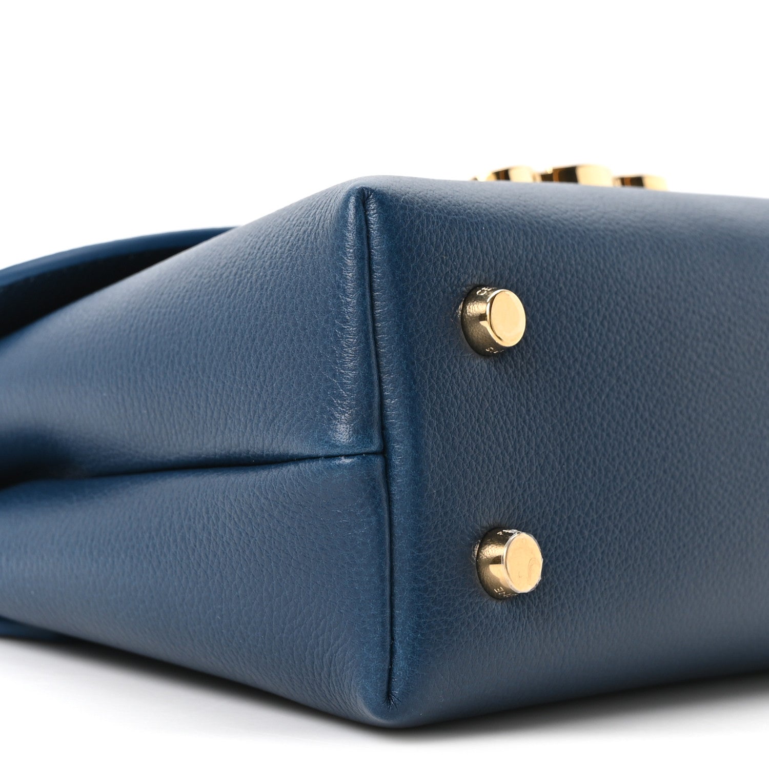 Celine Supple Grained Calfskin Teen Nino Teal Blue 9 of 10