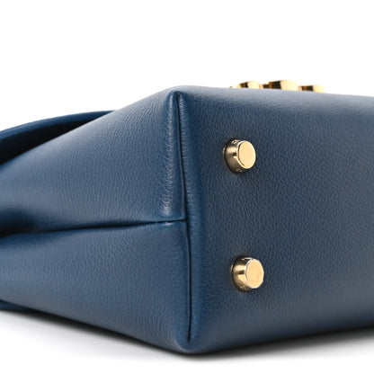 Celine Supple Grained Calfskin Teen Nino Teal Blue 9 of 10