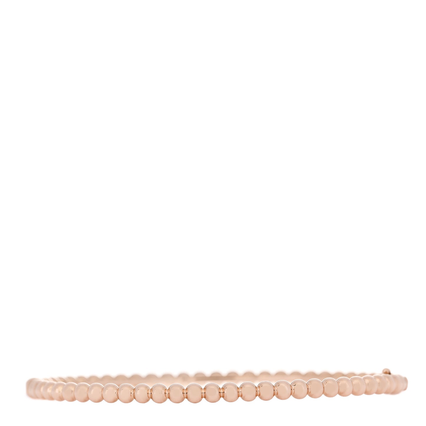 18K Rose Gold Perlee Pearls of Gold Bracelet L