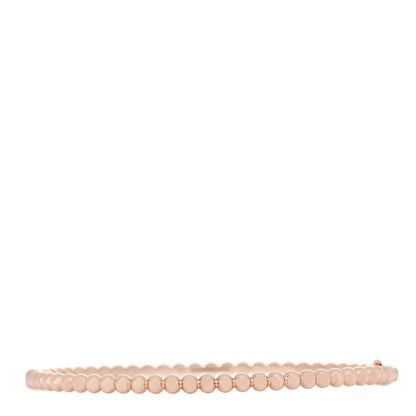 Van Cleef & Arpels 18K Rose Gold Perlee Pearls of Gold Bracelet L 2 of 4