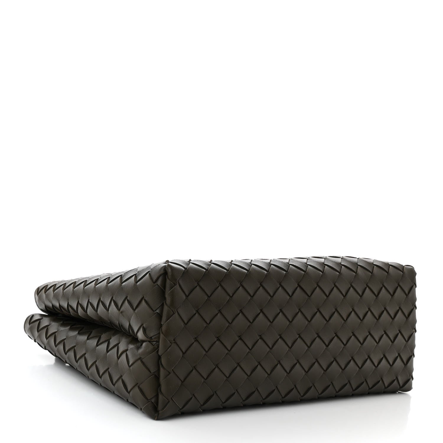 Bottega Veneta Nappa Intrecciato Medium Andiamo Shoulder Bag Kaki 4 of 9