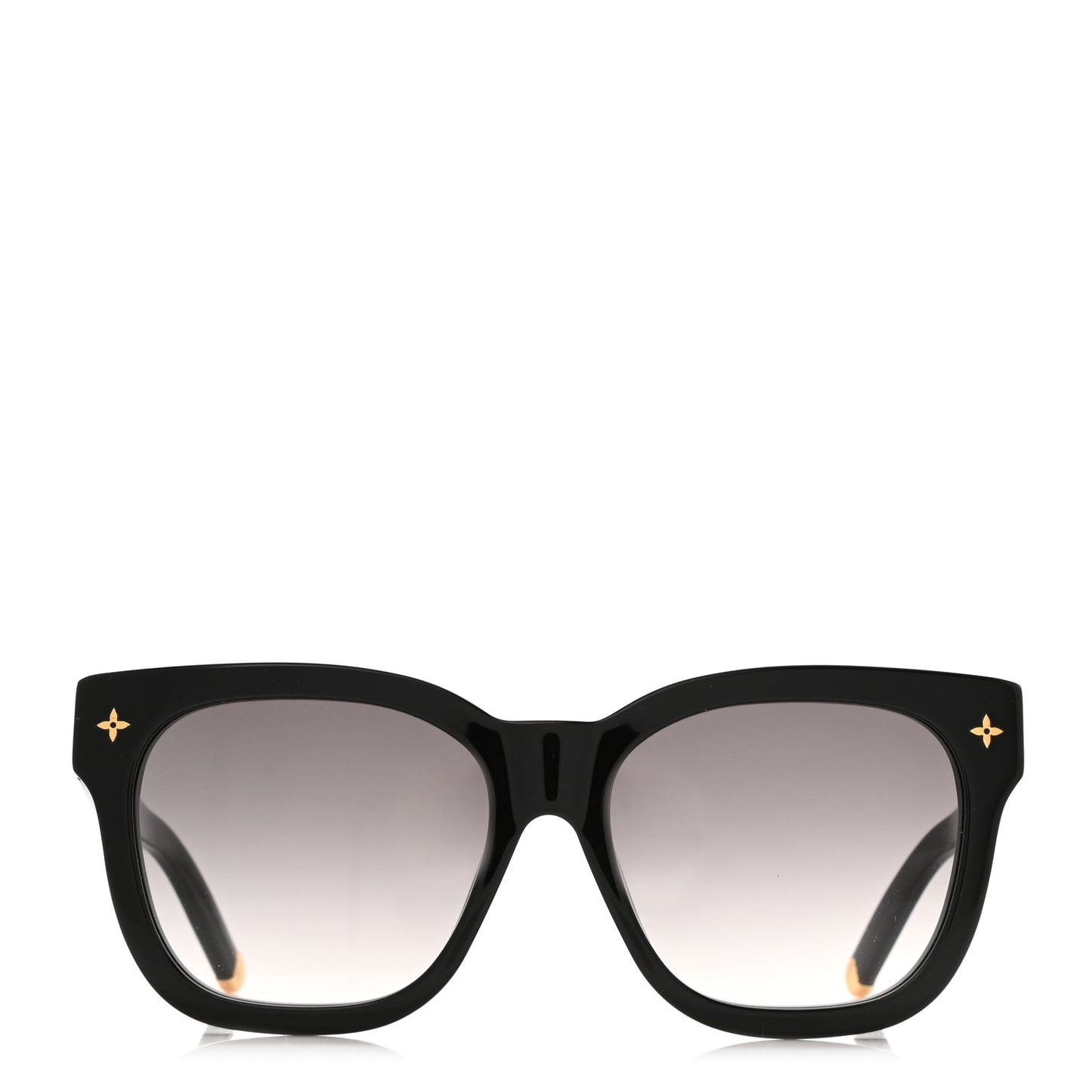 Acetate My Monogram Square Sunglasses Z1523E Black