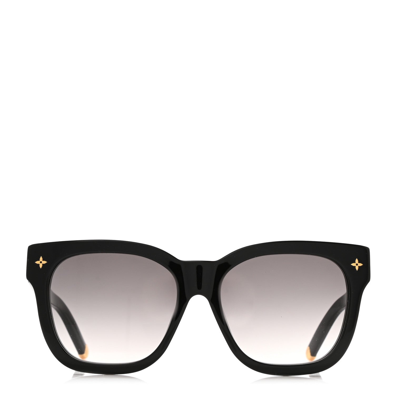 Louis Vuitton Acetate My Monogram Square Sunglasses Z1523E Black 2 of 8