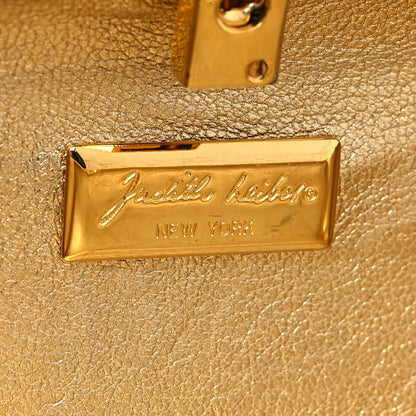 Judith Leiber Swarovski Crystal Minaudiere Clutch Gold 5 of 11