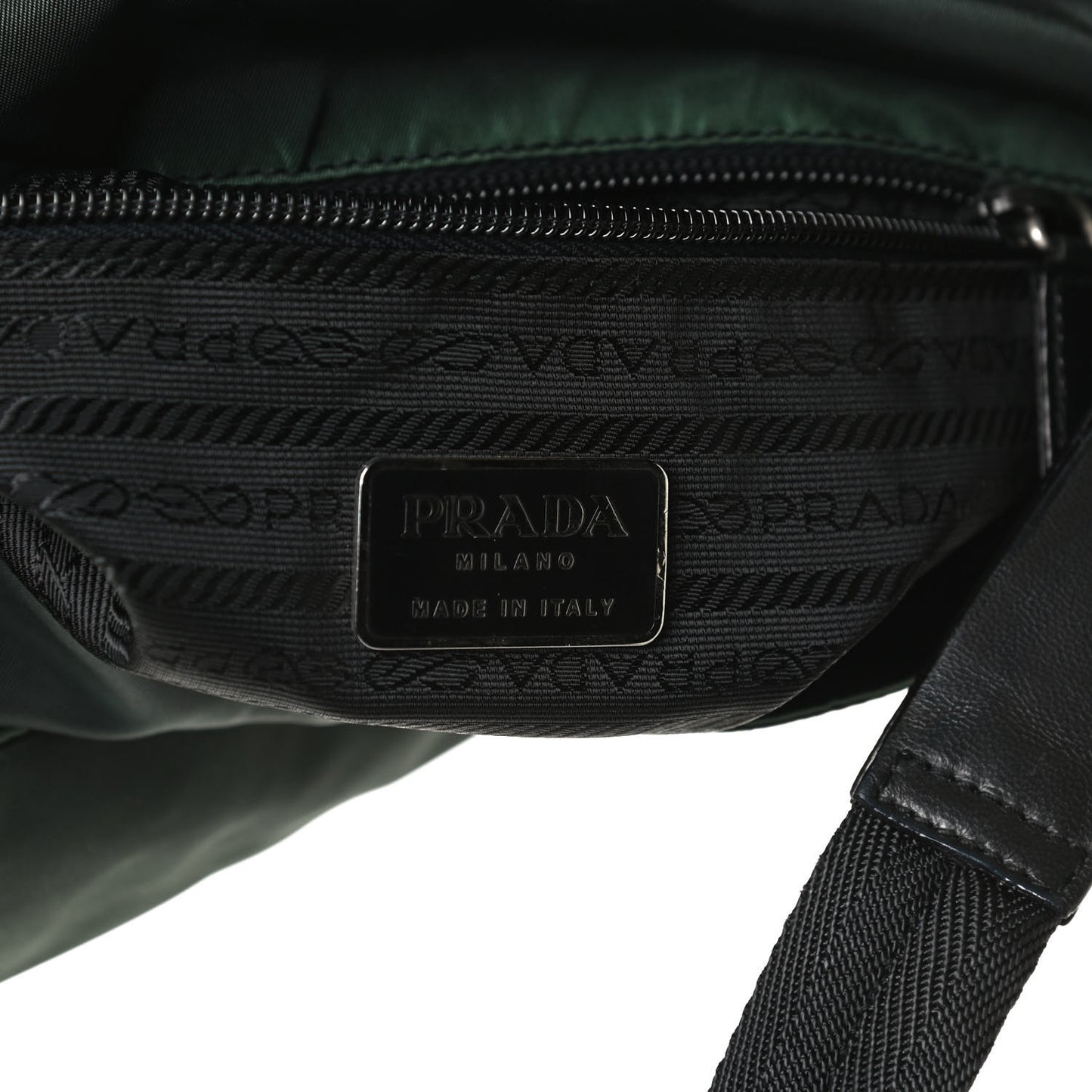 Tessuto Nylon Shoulder Bag Antracite