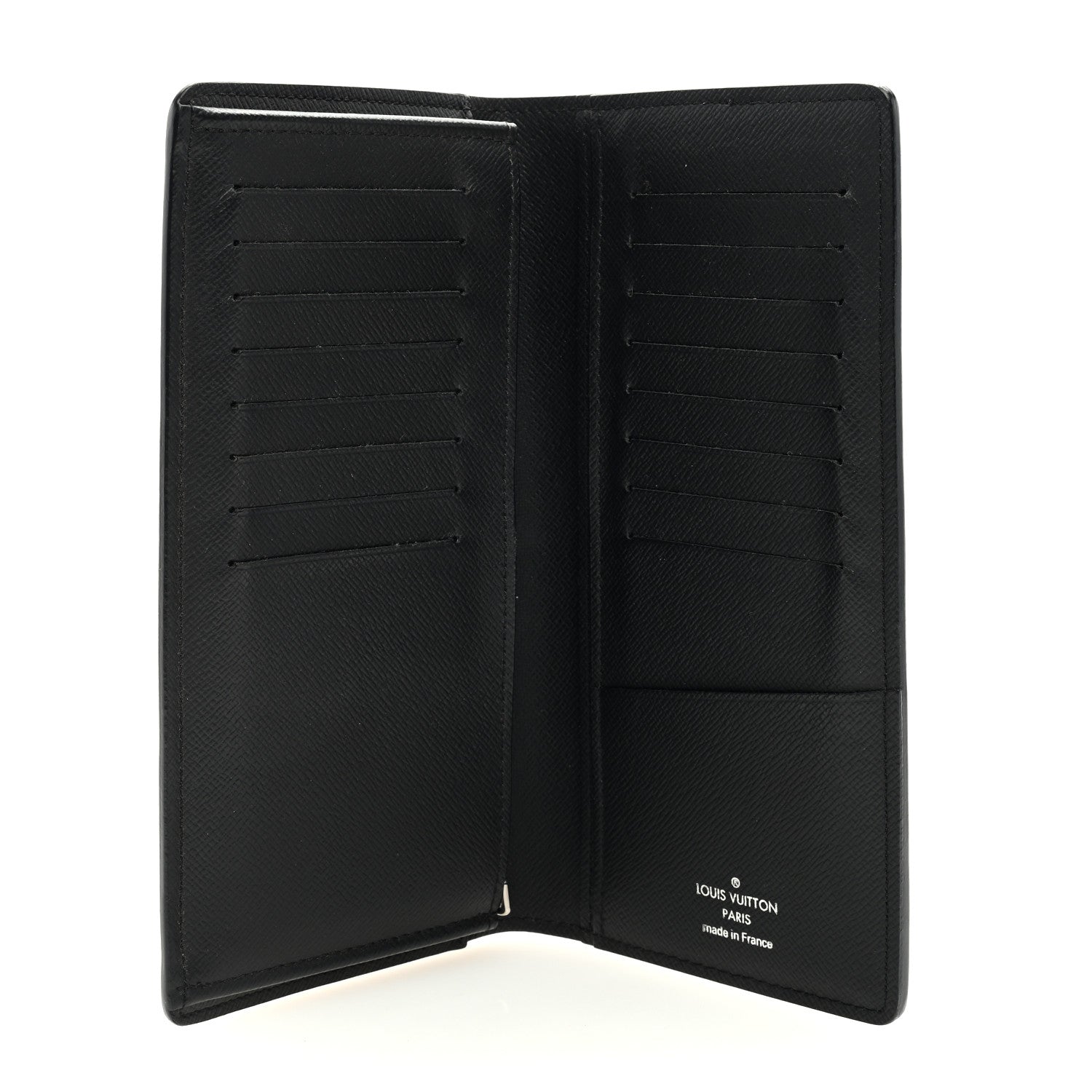 Louis Vuitton LOUIS VUITTON Taiga Brazza Wallet Ardoise 5 of 6