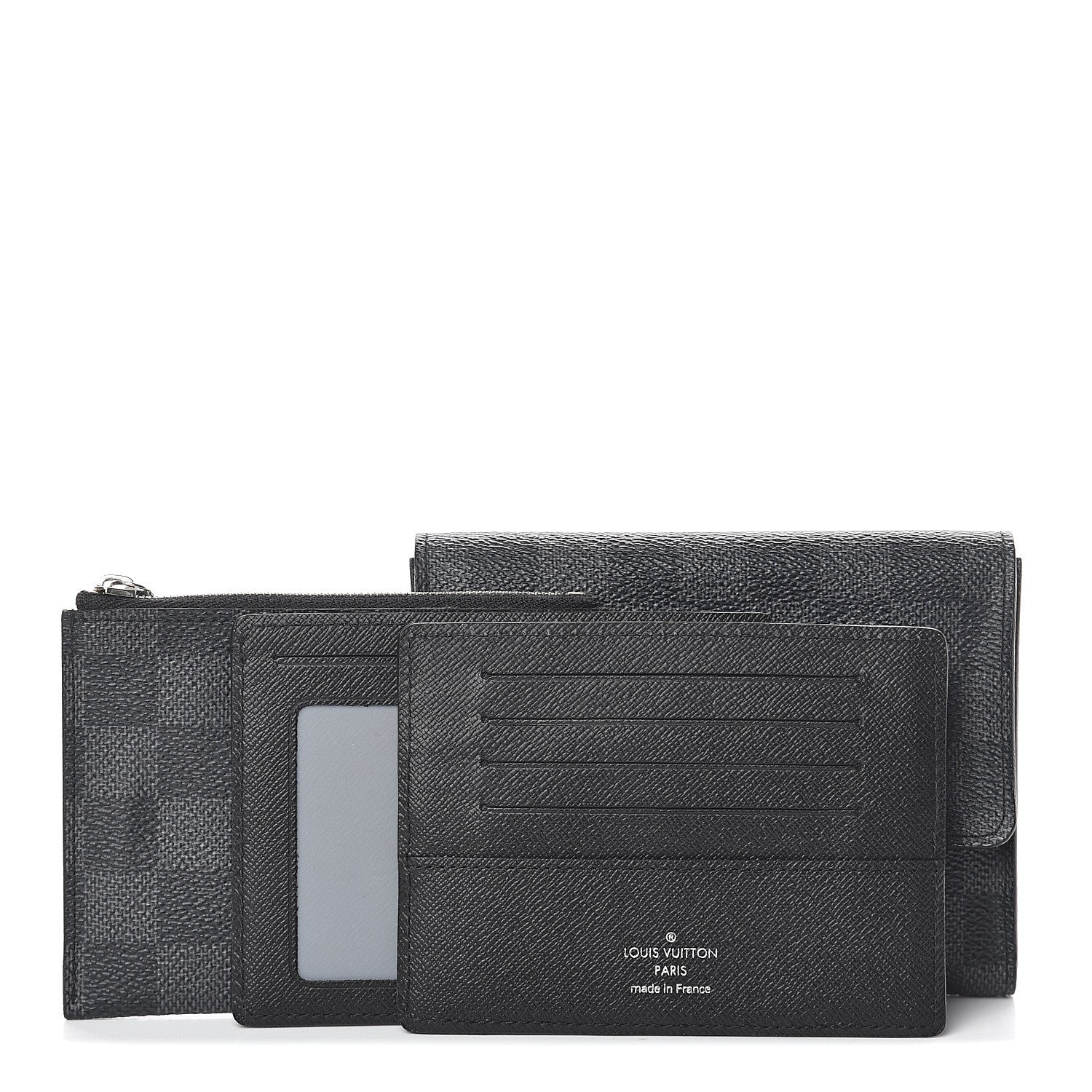 Louis Vuitton Damier Graphite Compact Modulable Wallet 2 of 6