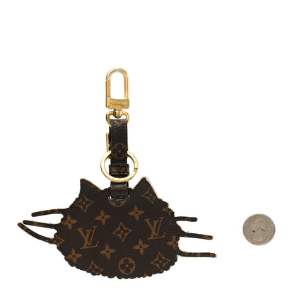 Louis Vuitton Epi Monogram Catogram Bag Charm Key Holder Gris 2 of 5