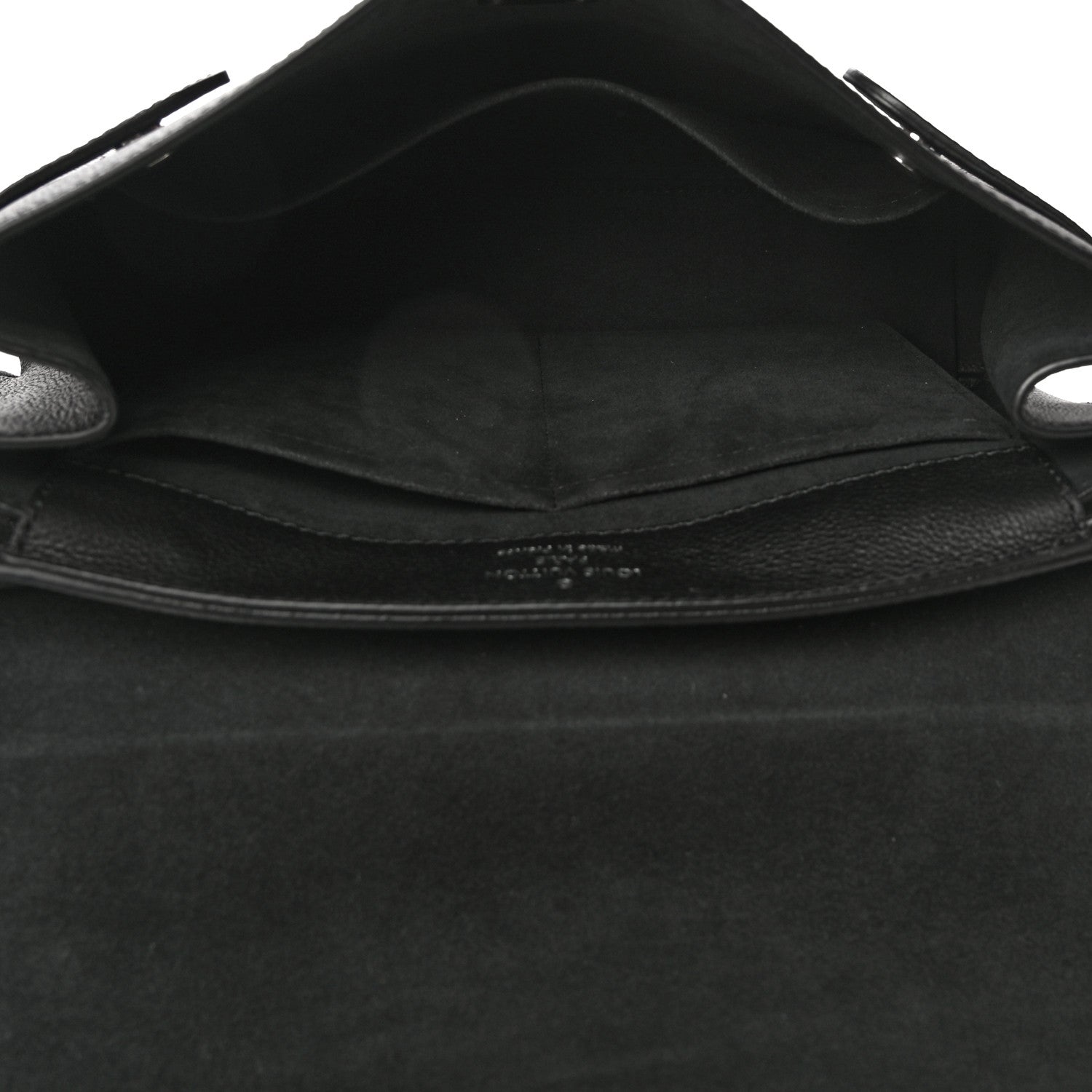 Louis Vuitton Calfskin Lockme Ever BB Black 5 of 12