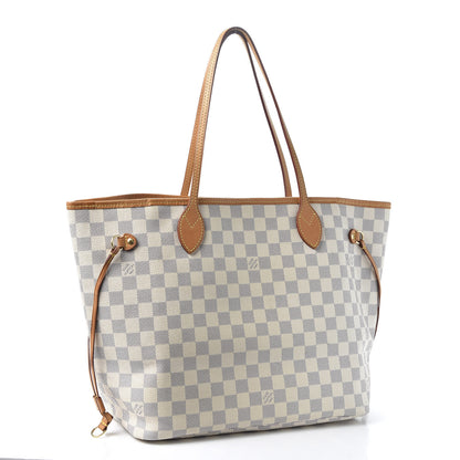 Louis Vuitton Damier Azur Neverfull MM 2 of 10