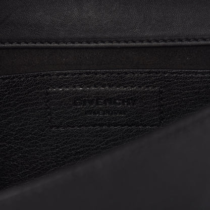Givenchy Goatskin Infinity Flap Bag Black 8 of 9