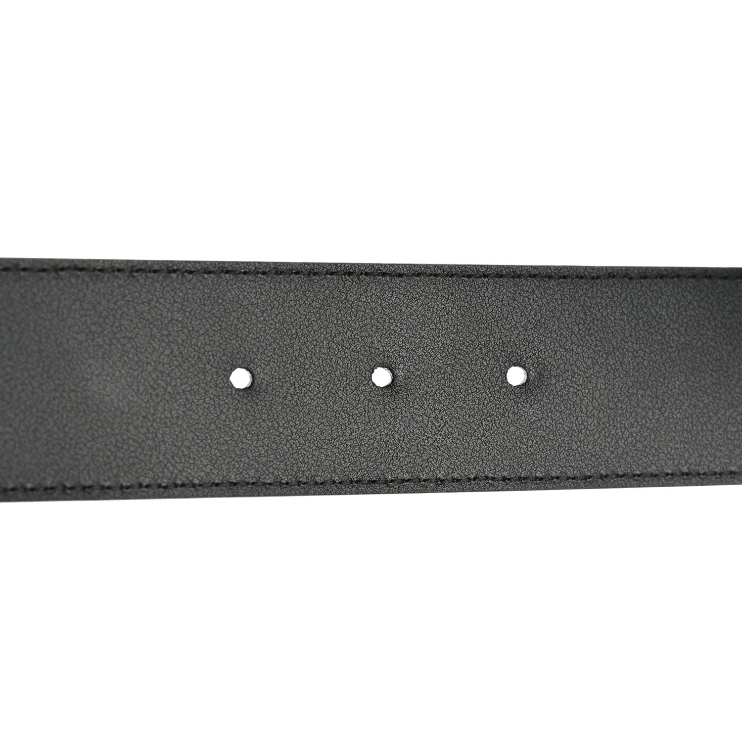 Gucci Calfskin Crystal Double G 40mm Belt 80 32 Black 4 of 5