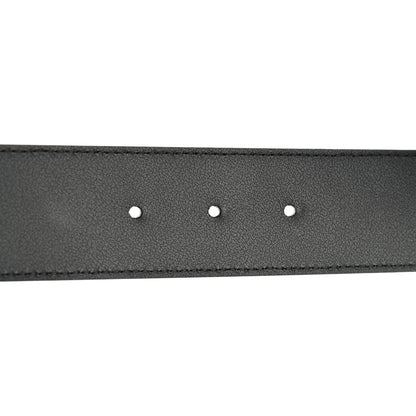 Gucci Calfskin Crystal Double G 40mm Belt 80 32 Black 4 of 5