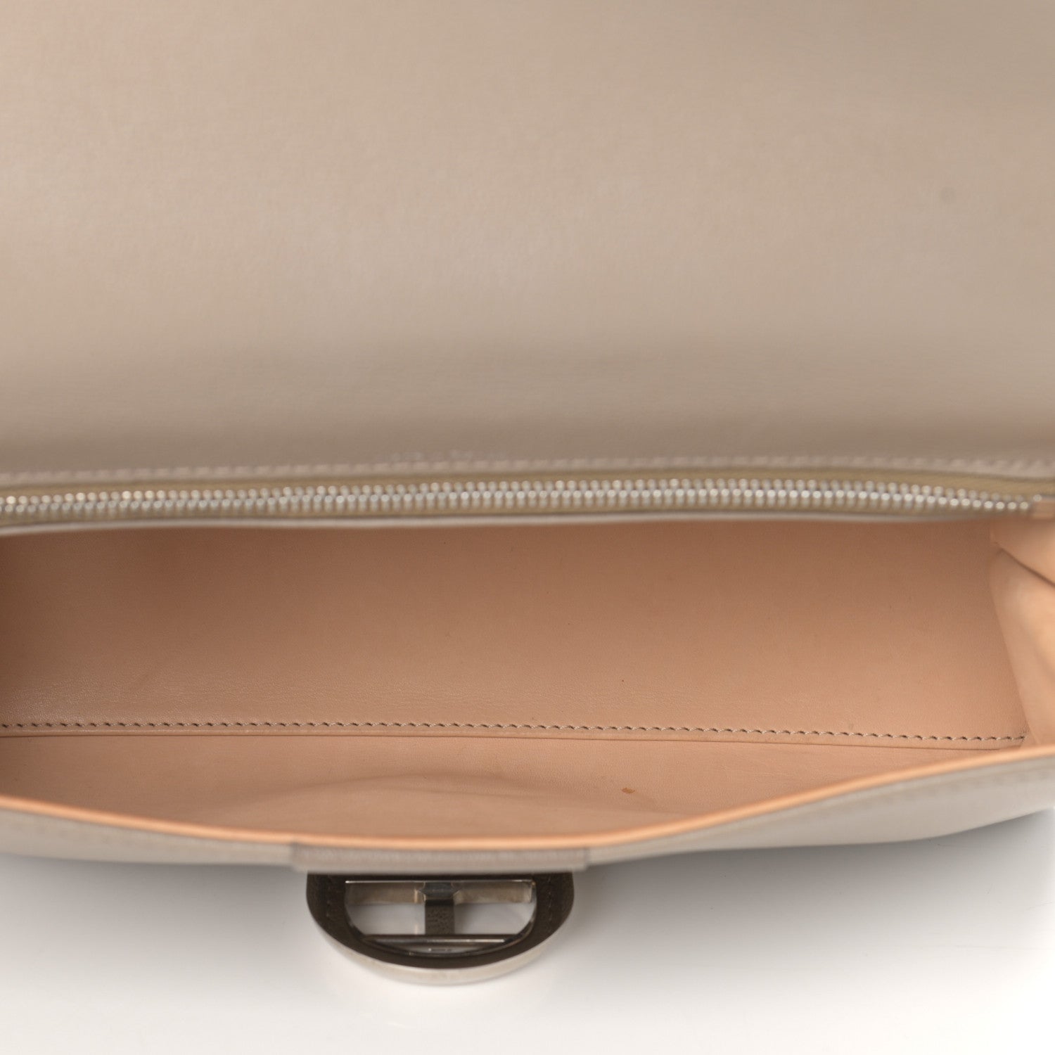 Delvaux Calfskin Mini Brillant East West Satchel Tourterelle 5 of 11