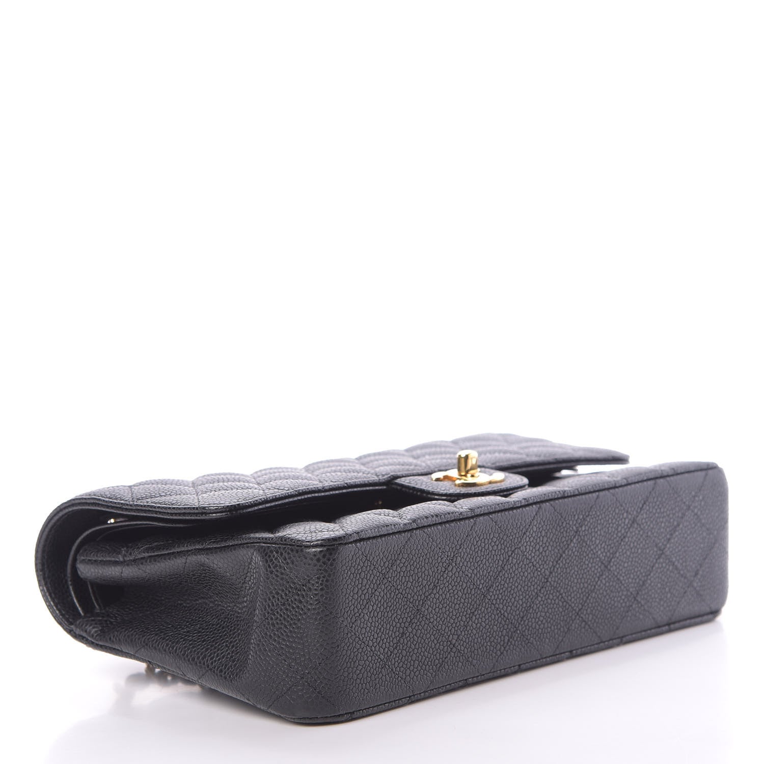 Chanel Caviar Quilted Medium Double Flap Black 5 of 12