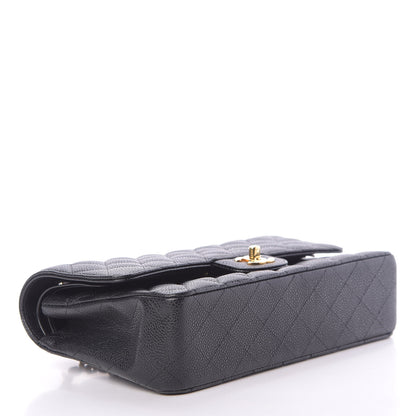 Chanel Caviar Quilted Medium Double Flap Black 5 of 12