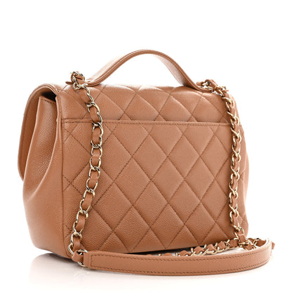 Chanel Caviar Quilted Medium Business Affinity Flap Brown 3 of 10