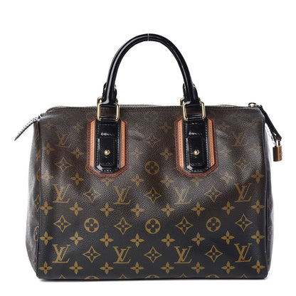 Louis Vuitton Monogram Mirage Speedy 30 Black 1 of 10