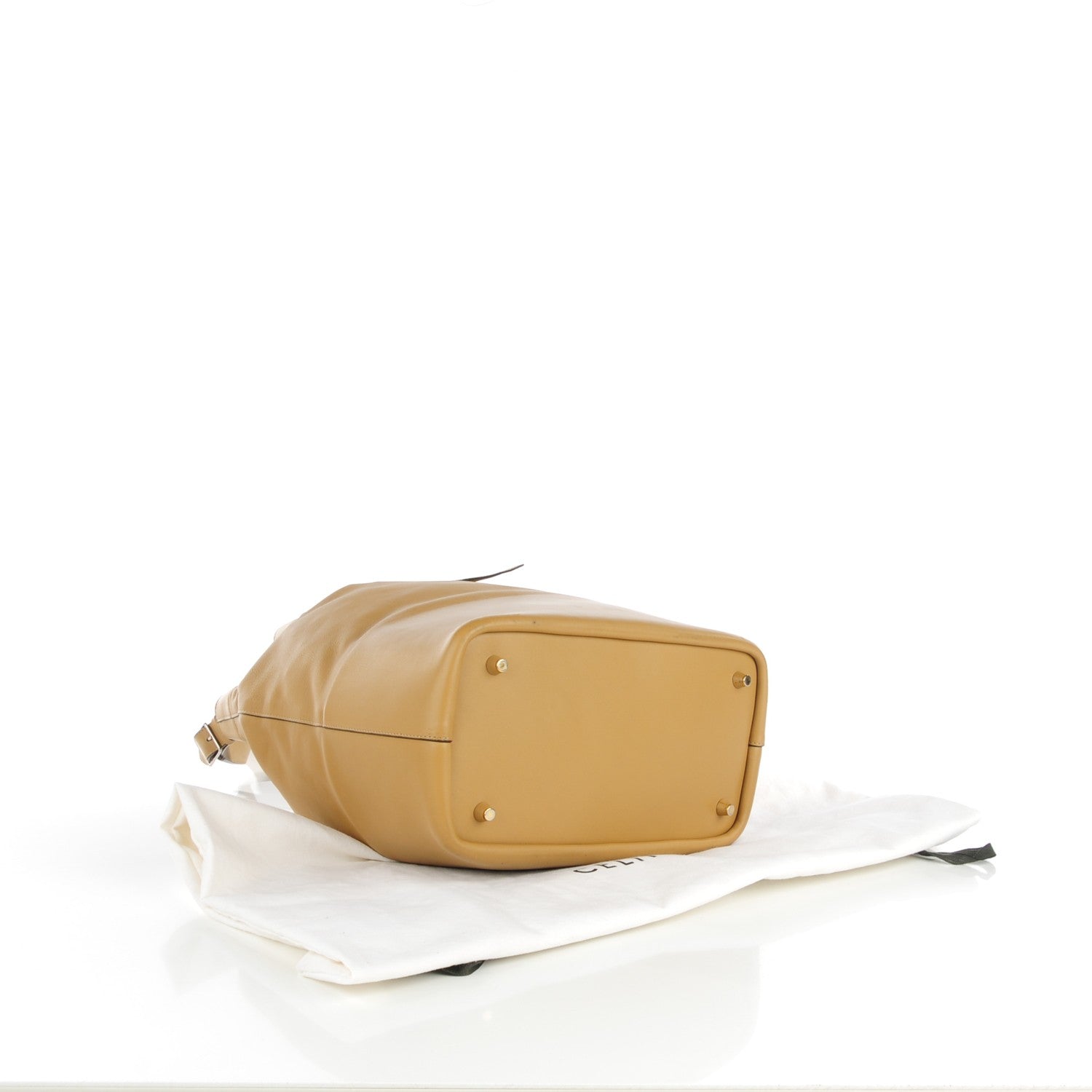 Celine Calfskin Seau Drawstring Tote Nude 6 of 11