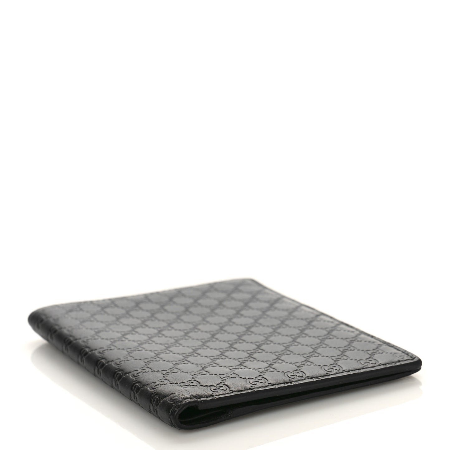 Microguccissima Passport Case Black