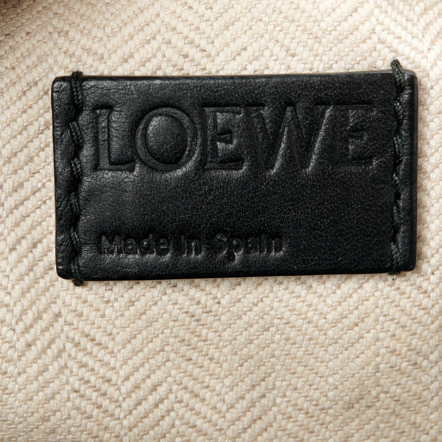 Calfskin Medium Puzzle Bag Black