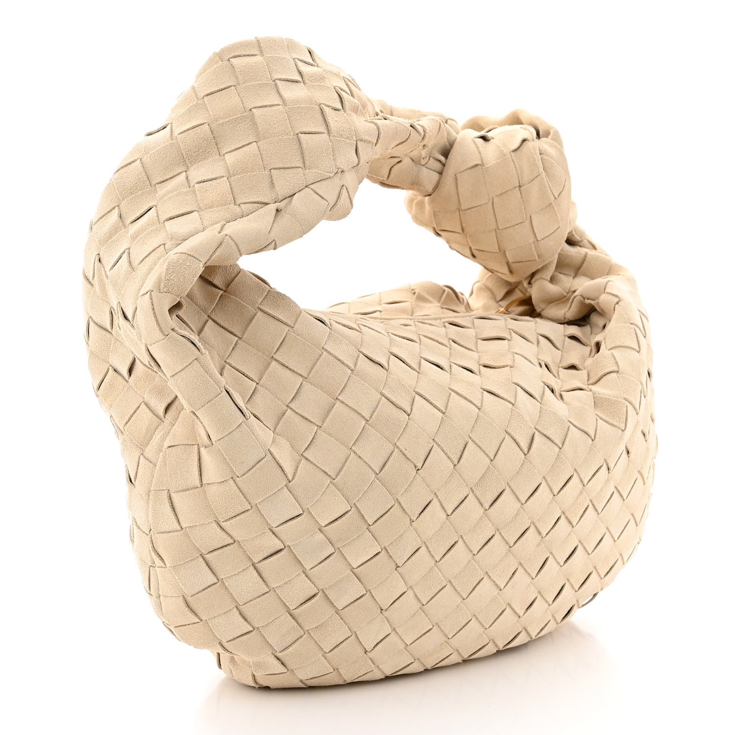 Bottega Veneta Suede Intrecciato Teen Jodie Sand 3 of 10