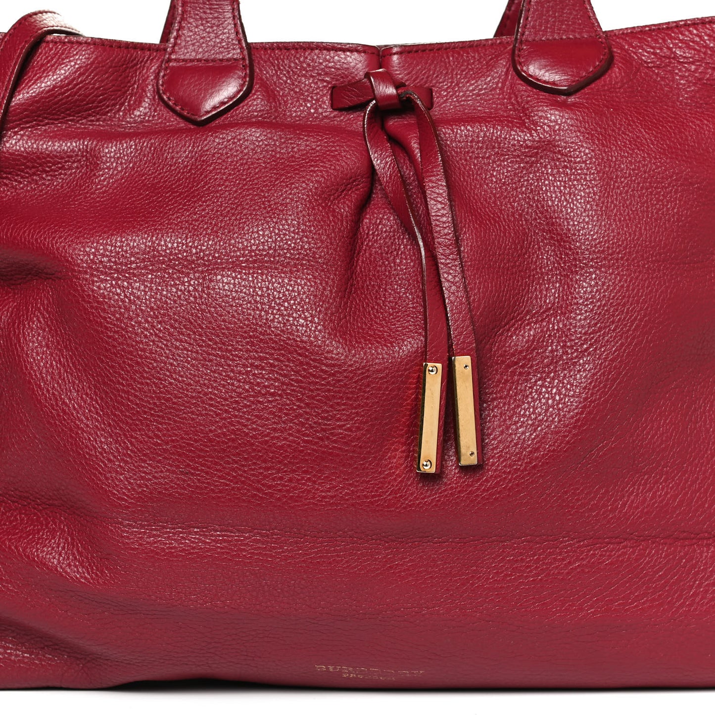 Prorsum Deerskin Tote Red