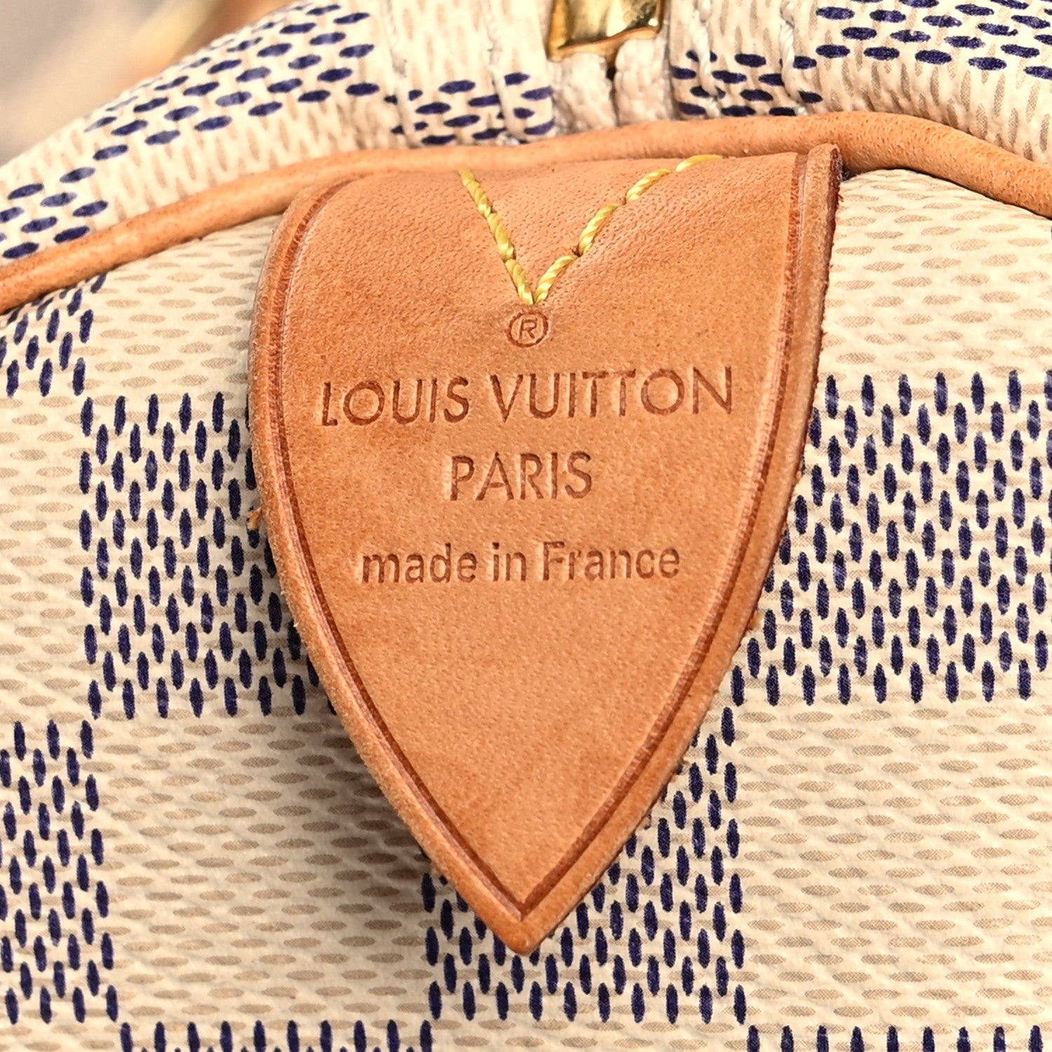 Louis Vuitton Damier Azur Speedy 35 7 of 19